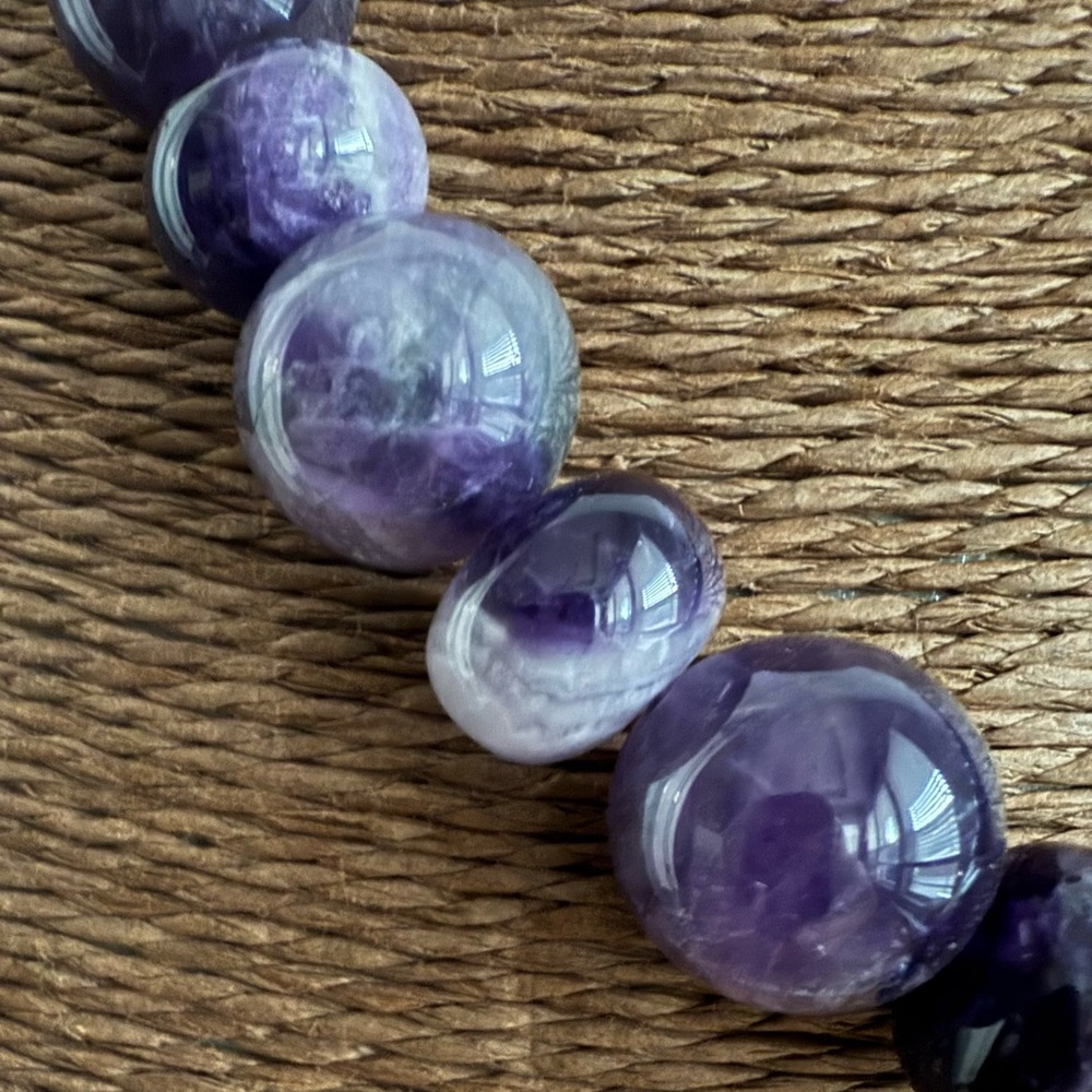 Jay King Graduated Amethyst Bead and Sterling Silver Necklace - Picture 3 of 13